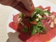 carpaccio al cocomero