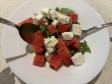 insalata feta, cocomero e rucola insalata feta, cocomero e rucola