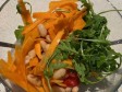 fagioli con carote e rucola