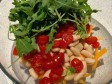 fagioli con carote e rucola