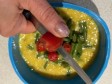 frittata di fagiolini e pomodorini