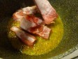 polenta con spuntature e salsiccia polenta con spuntature e salsiccia