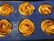 roselline di mela e sfoglia
