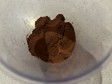 tortino banana, cacao e gocce in friggitrice