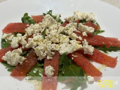 insalata feta, cocomero e rucola insalata feta, cocomero e rucola