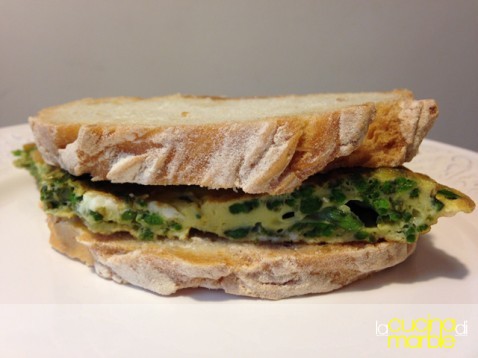frittata di asparagi selvatici frittata di asparagi selvatici