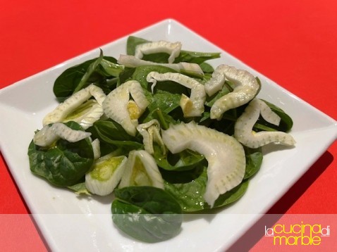 insalata di spinacino e finocchi insalata di spinacino e finocchi