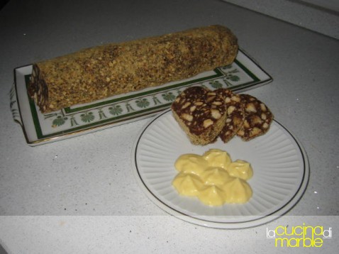 salame di cioccolata alla nutella salame di cioccolata alla nutella