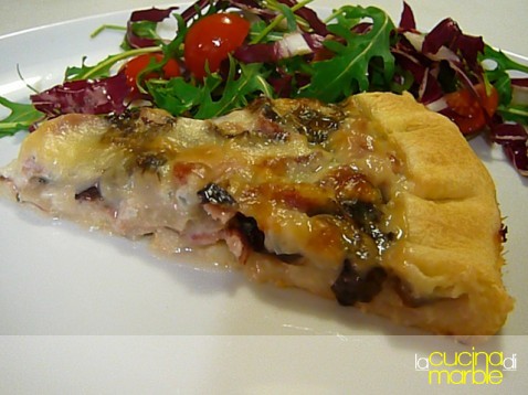 torta speck radicchio rosso gorgonzola torta speck radicchio rosso gorgonzola